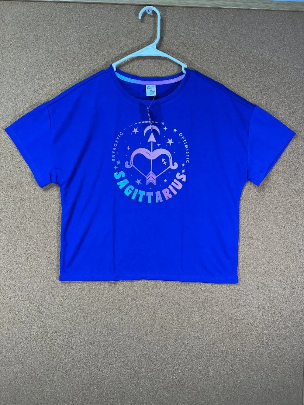Sugar & Jade Girls Pajama XL (16-18) Graphic Tee Zodiac Sagittarius NWT